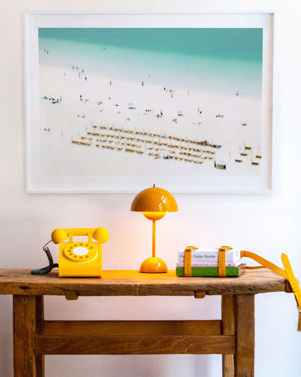 Yellow Chair, Indian Ocean by Stephane Dessaint