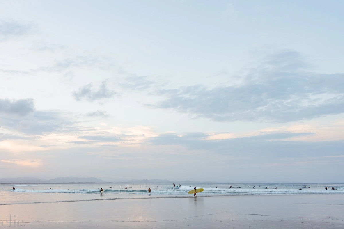 Yellow Surfer by Carley Rudd