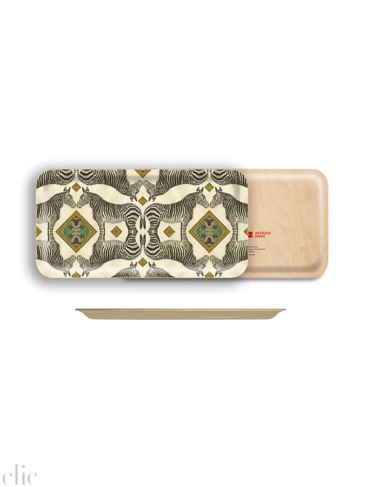 Zebra Narrow Tray, from Avenida Home
