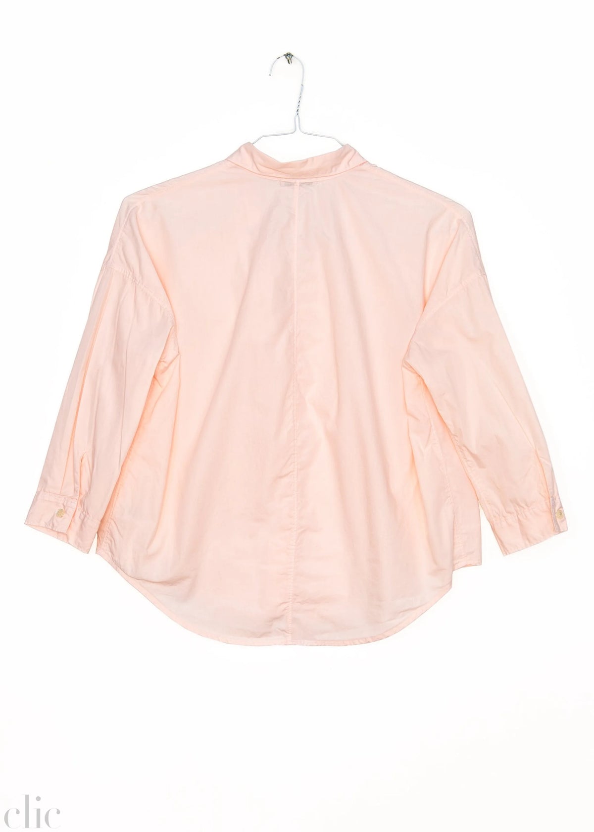 Zoe Japanese Poplin Shirt in Vintage Pink, from Monday12