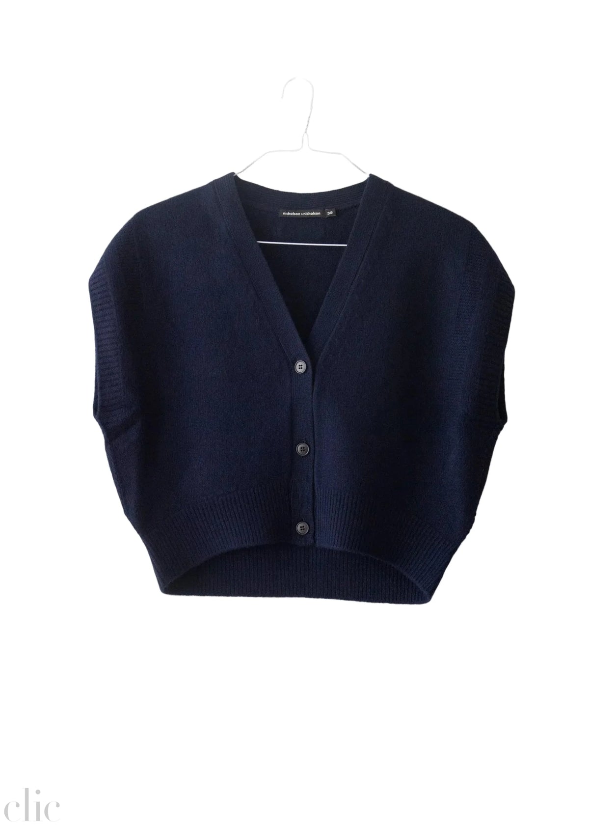 Zoe Knit Top in Navy, from Nicholson & Nicholson