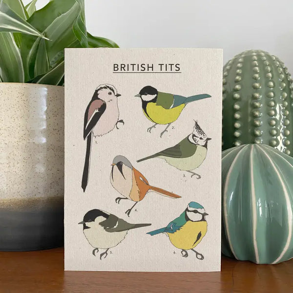 British Tits Illustrated Card