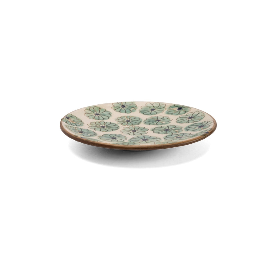 Ceramic Plate in Disy Field, from Kiliim