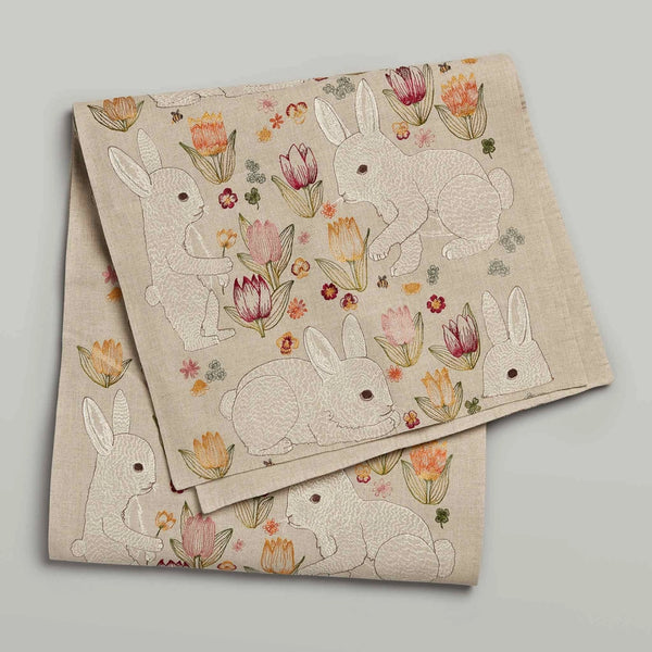Bunnies and Blooms Table Runner, from Coral & Tusk