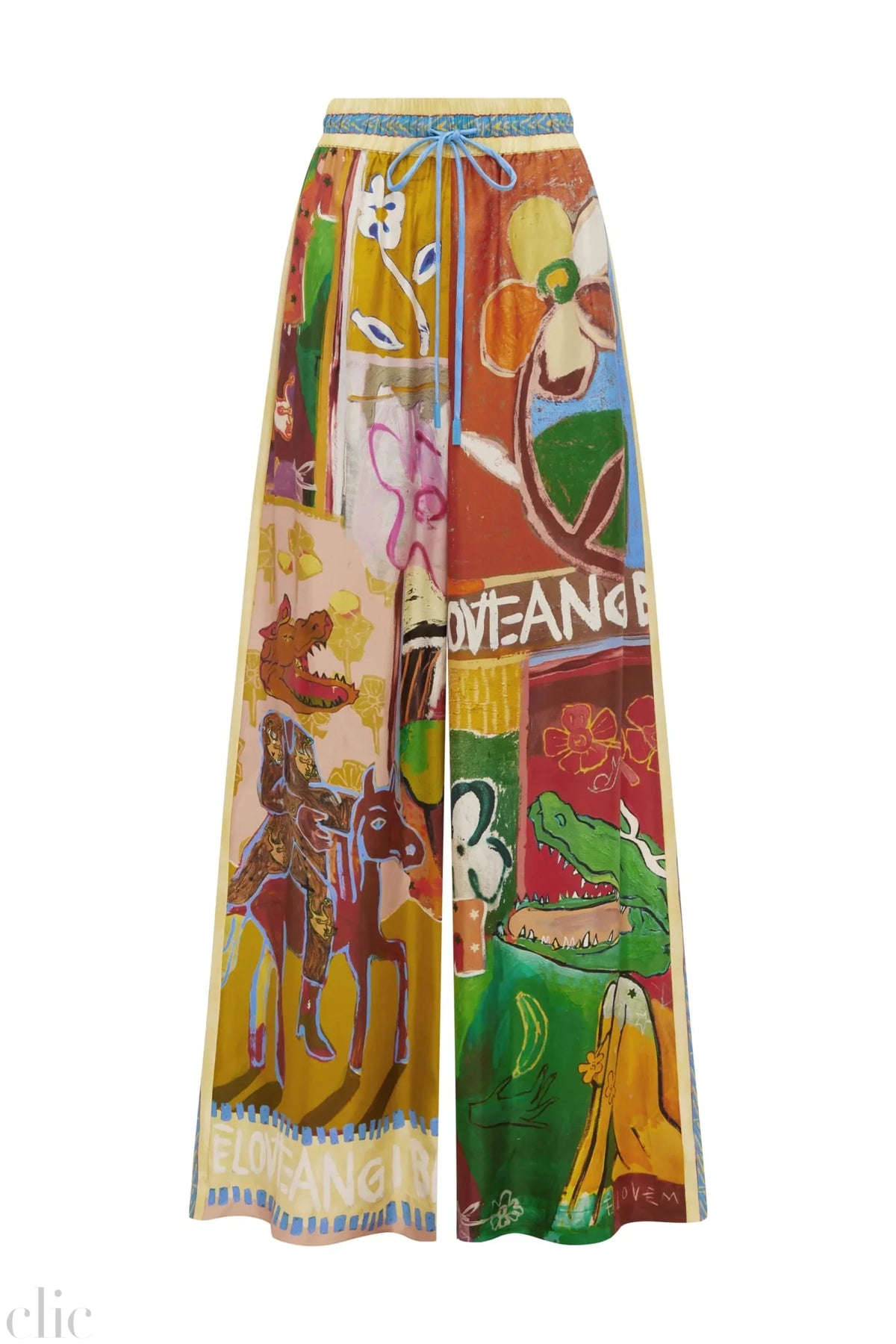 Mlak Silk Pants, from Alemais