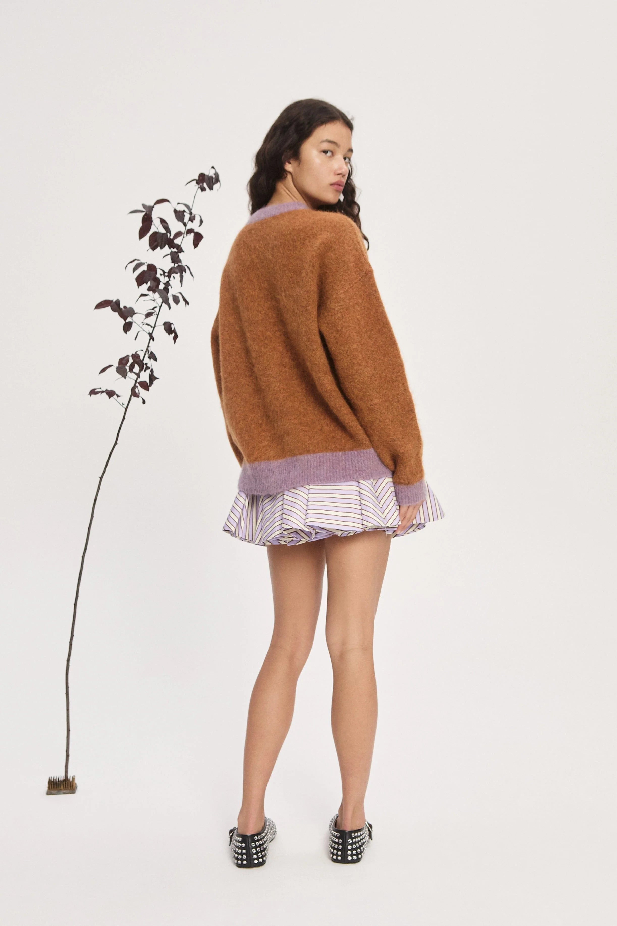 Anouk Walkman Sweater, from Alemais