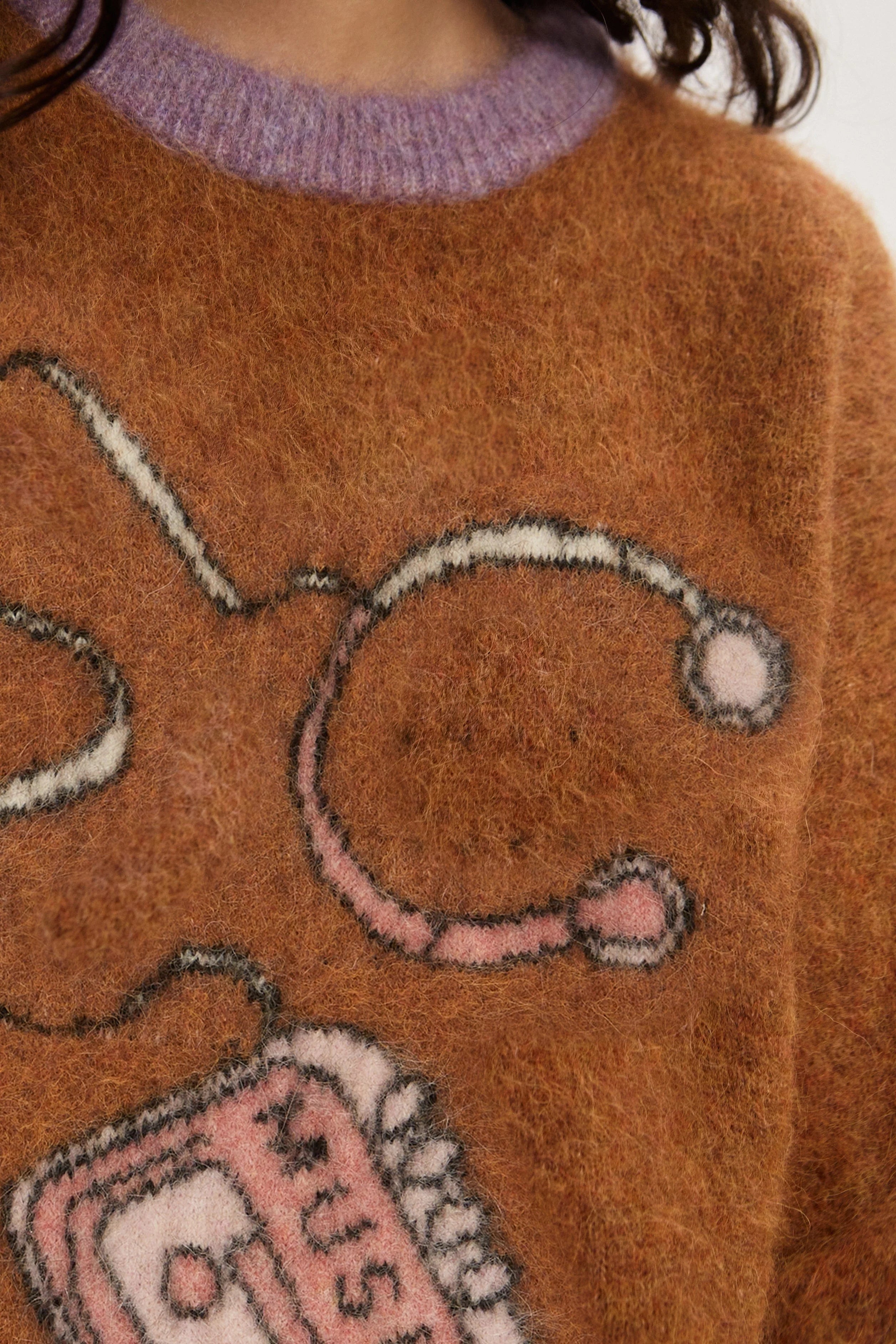 Anouk Walkman Sweater, from Alemais