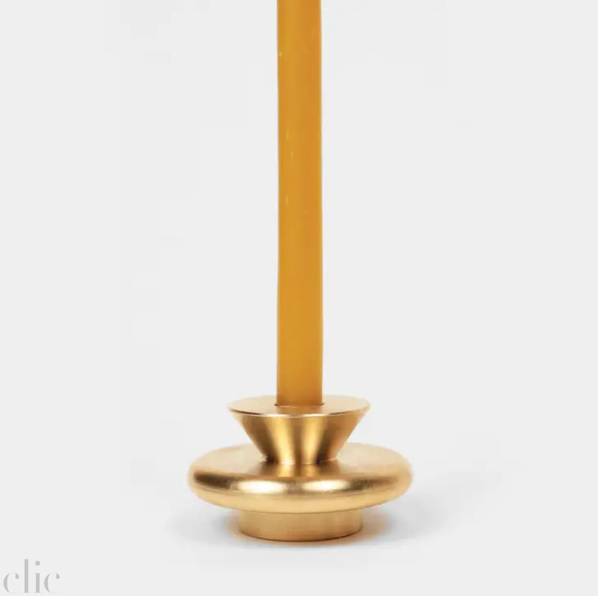 Extra Small Candle Holder in Brass, from 54 Celsius