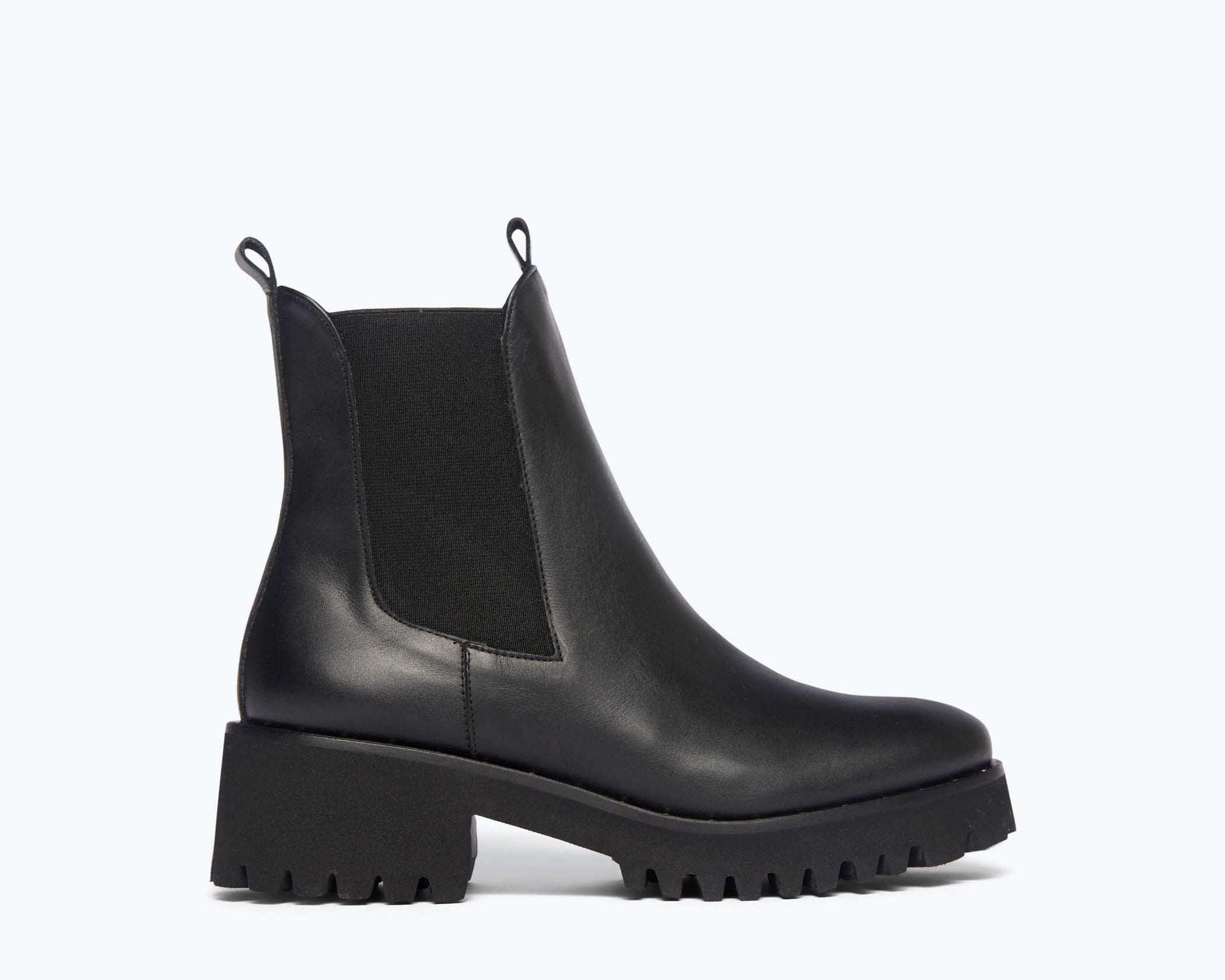 Brooke Rain Resistant Boots in Black, from Freda Salvador