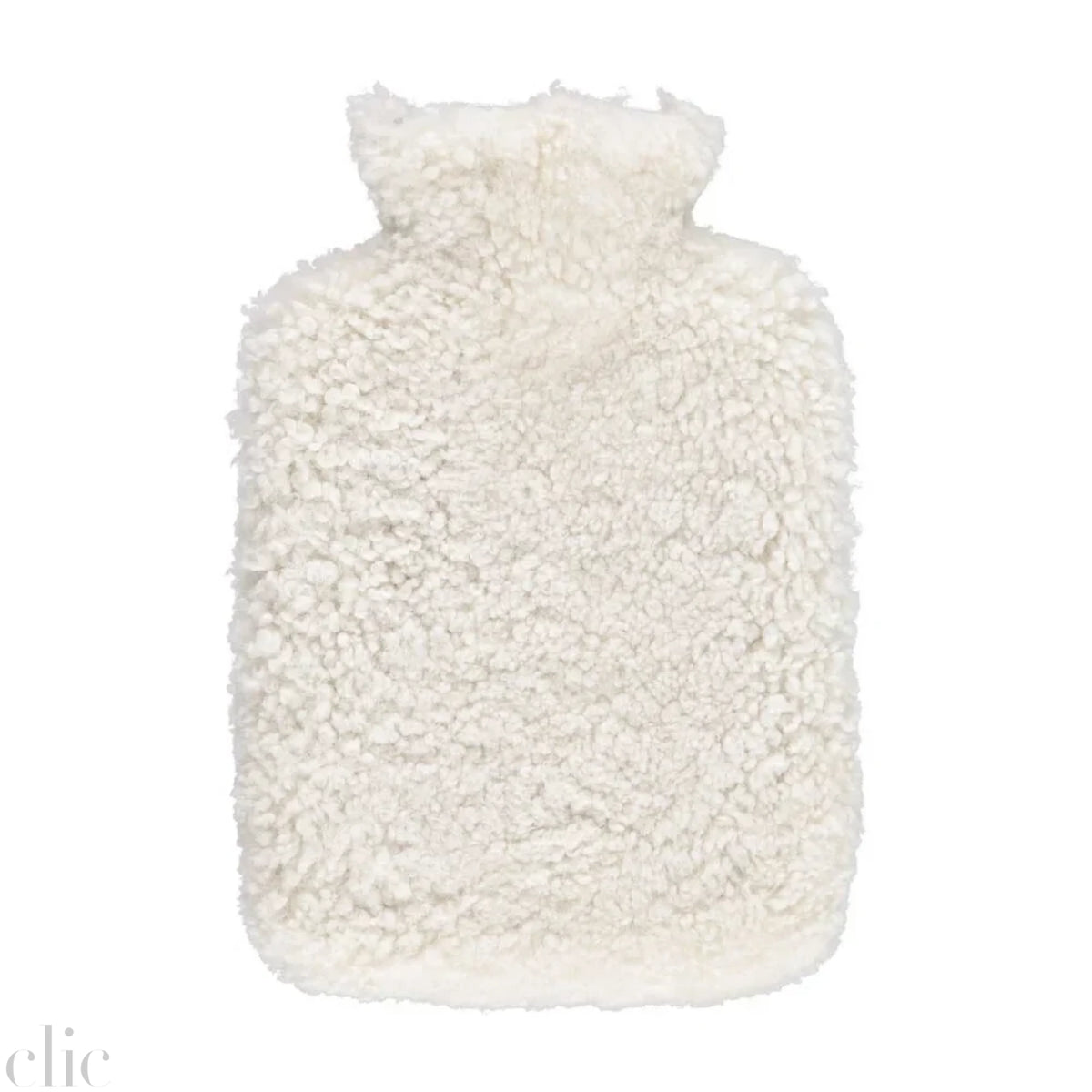 Sheepskin Hot Water Bottle in Pearl
