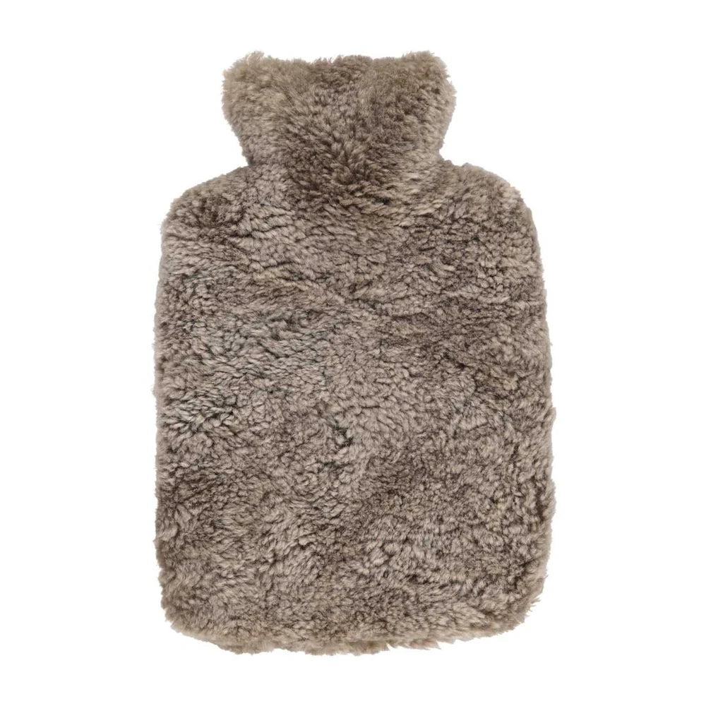 Sheepskin Hot Water Bottle in Taupe, from Natures Collection