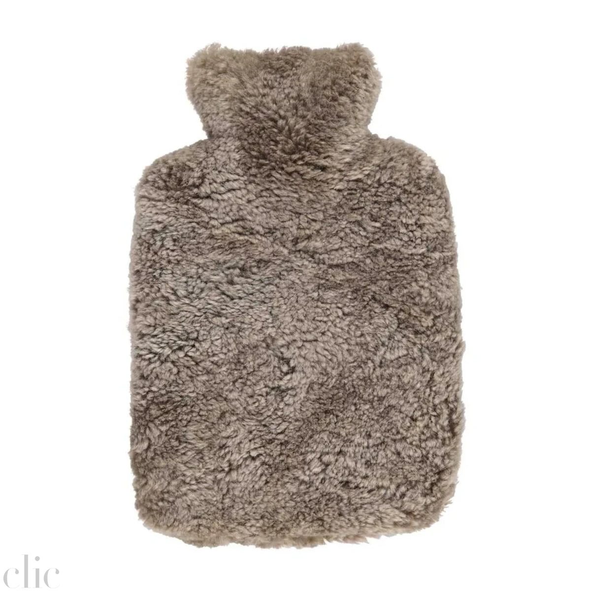 Sheepskin Hot Water Bottle in Taupe