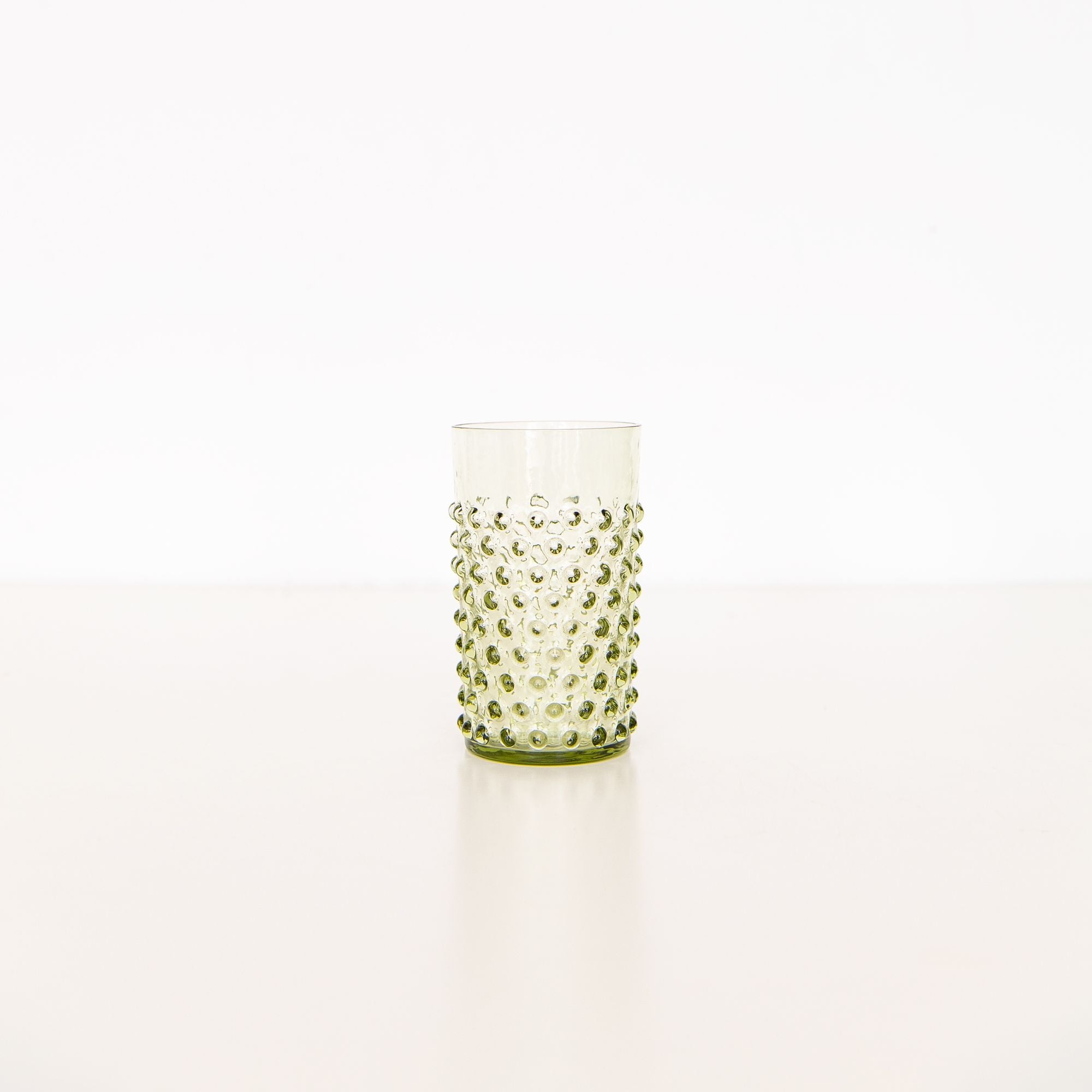 Hobnail Tumbler in Olive Green, from Anna Von Lipa