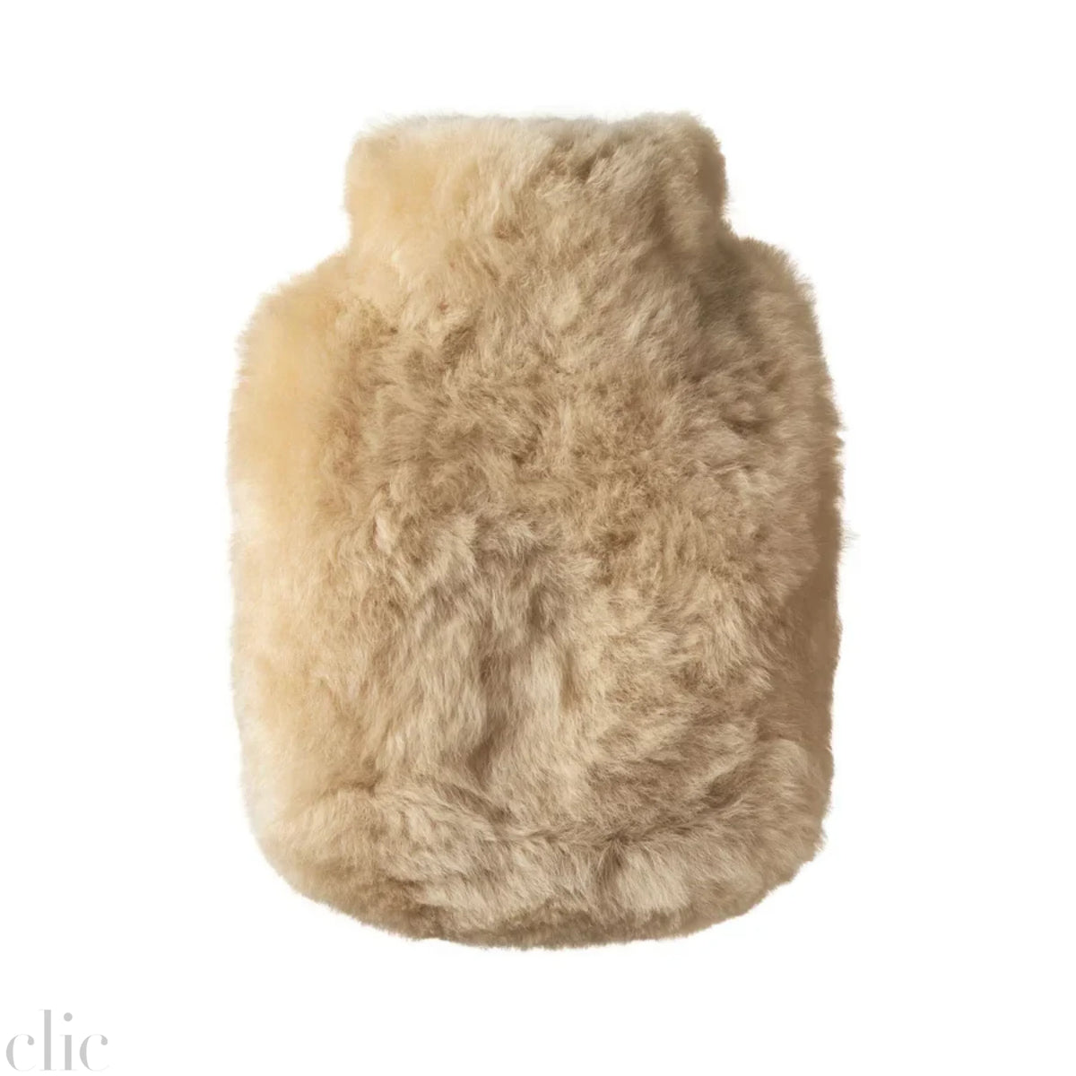 Calmo Alpaca Hot Water Bottle in Champagne, from Weich Couture Alpaca