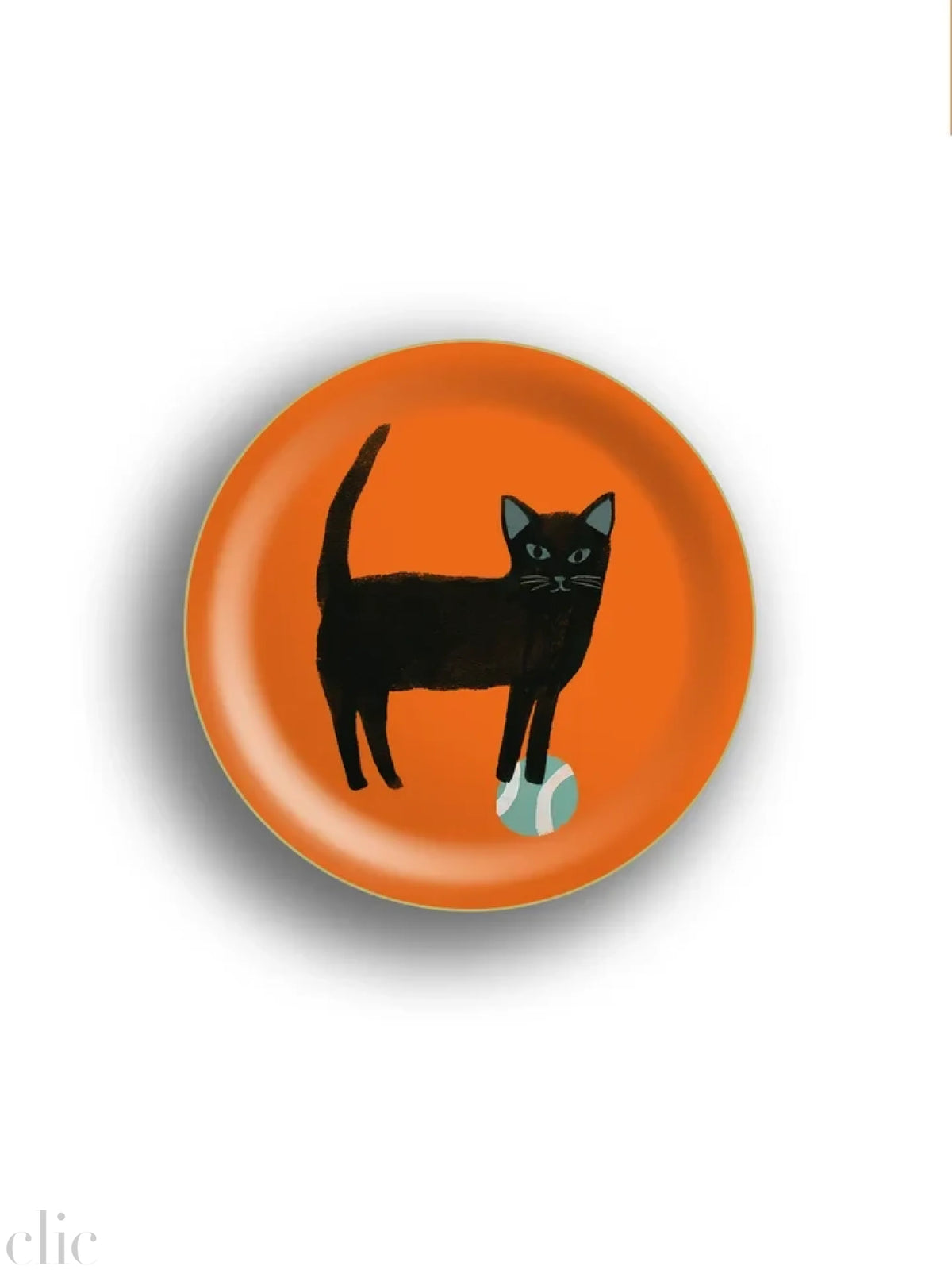 Cats Ball Mini Tray in Orange