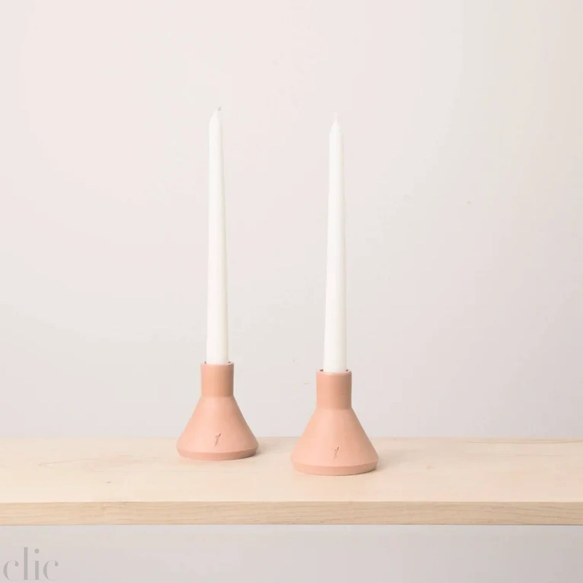 L'Candle Holder in Coral