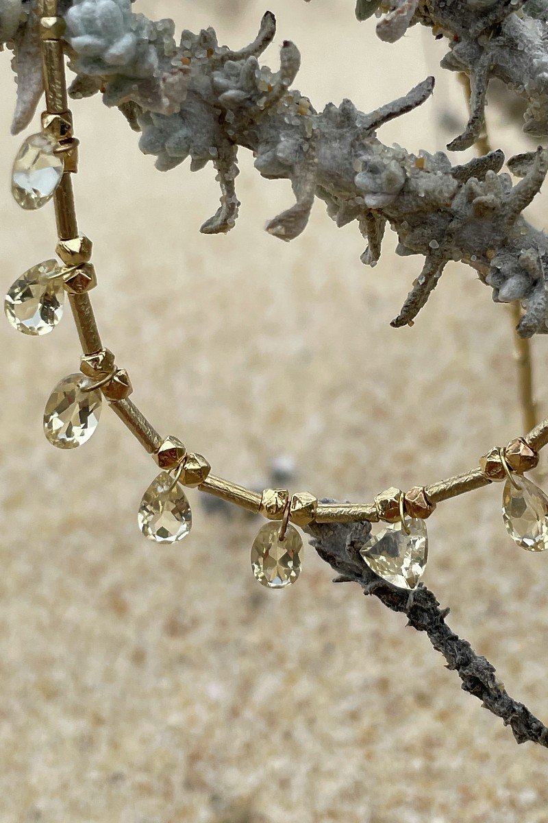 Citrony Diamond Necklace, from 5 Octobre