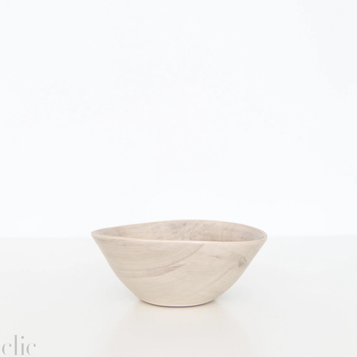 Pasta Bowl in Beach Sand Grey, from Wonki Ware