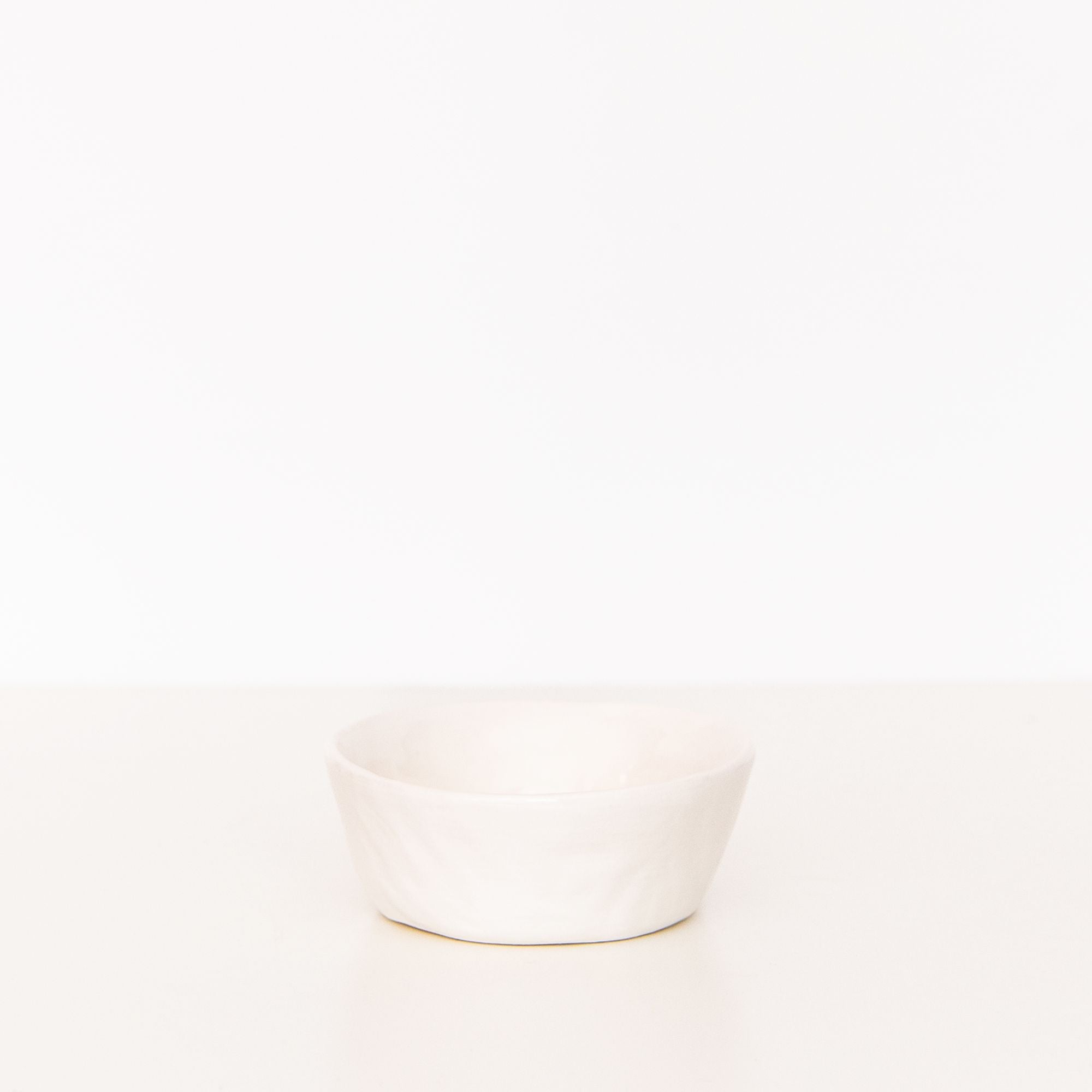Small Swimmer Oval Dish in White, from Gemma Orkin Ceramics