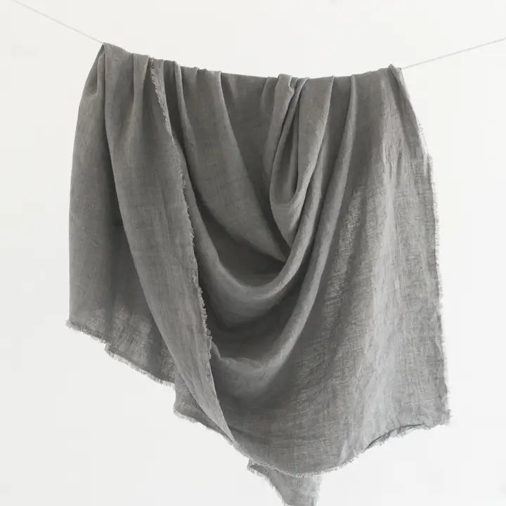 Stonewash Tablecloth in Oyster, from Creative Women