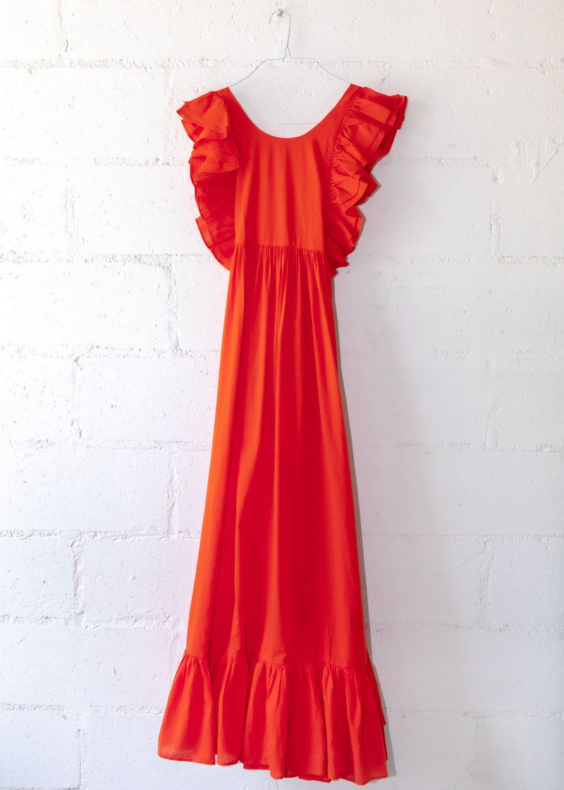 Fillette Dress in Red, from Laurence Bras