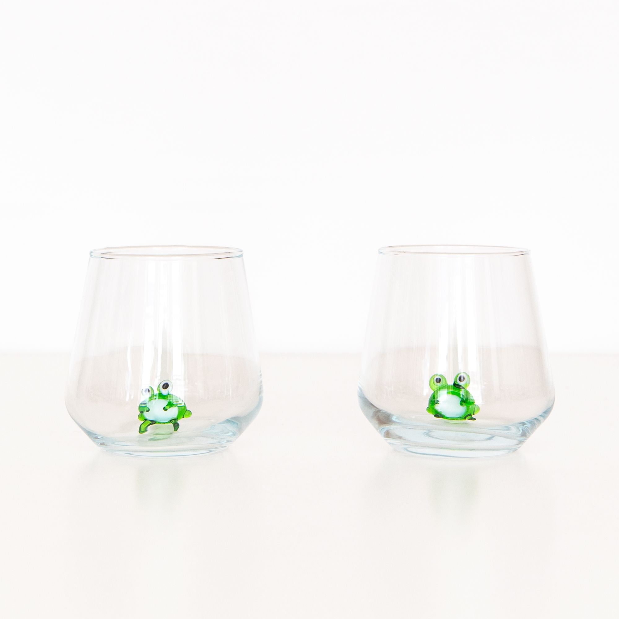 Frog Drinking Glass
