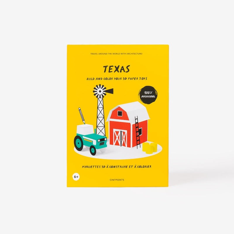 Easter Paper Toy - Texas Farm, from Cinqpoints
