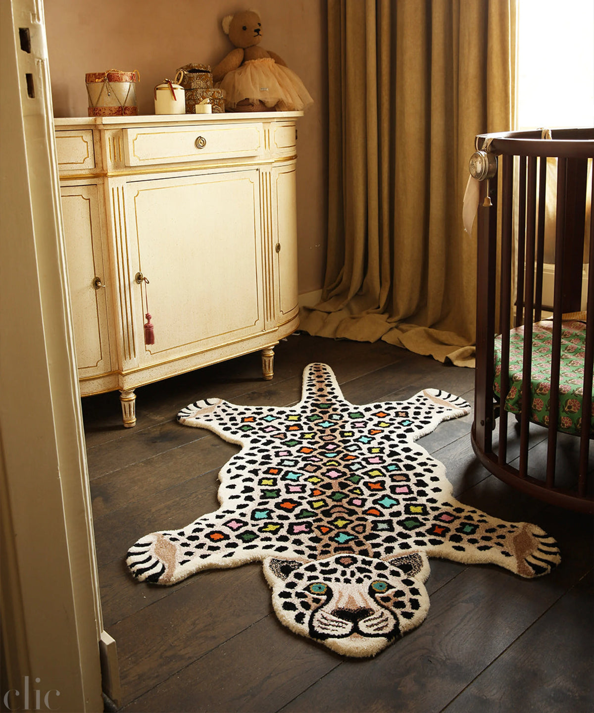 Disco Leopard Rug