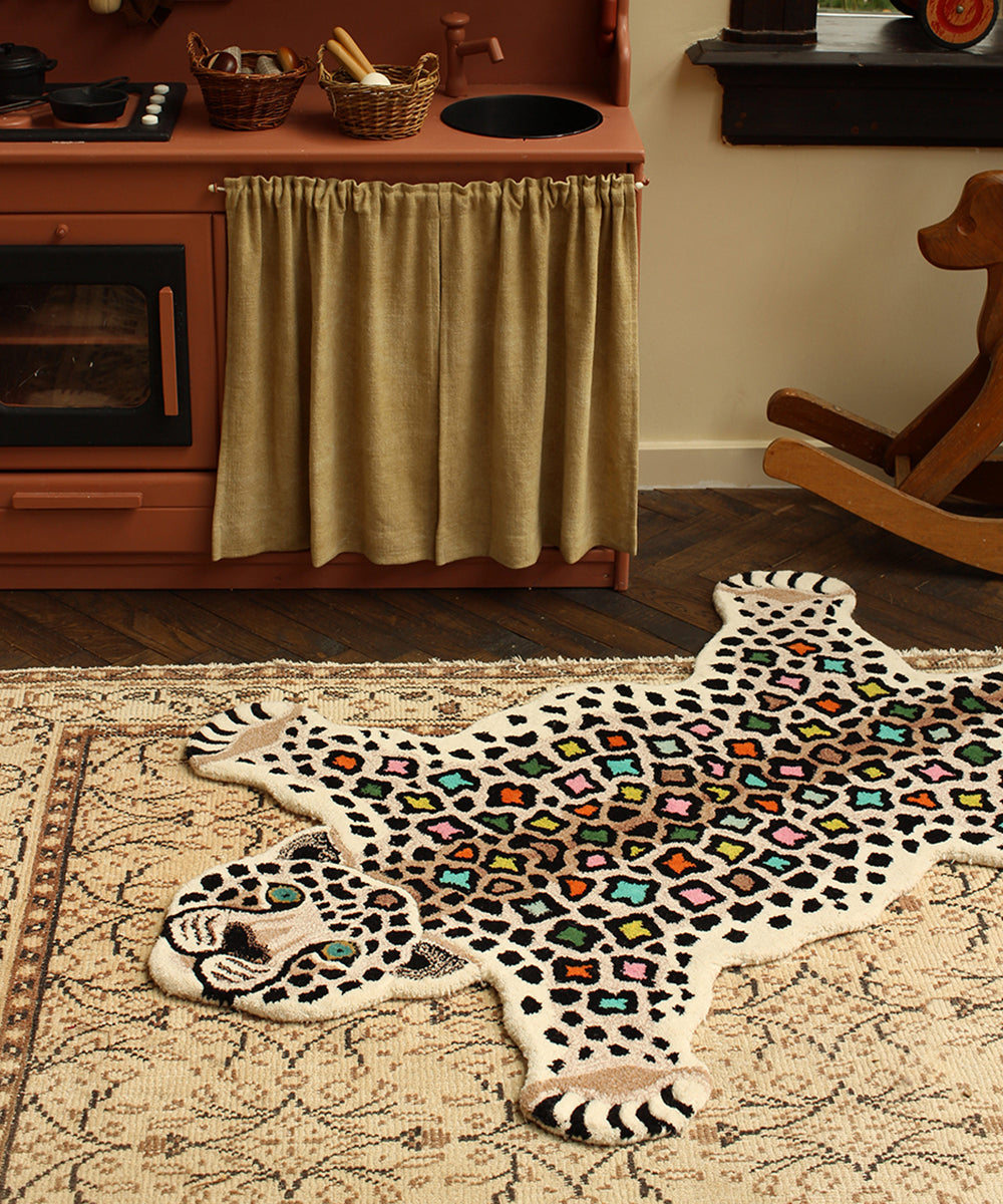 Disco Leopard Rug, from Doing Goods