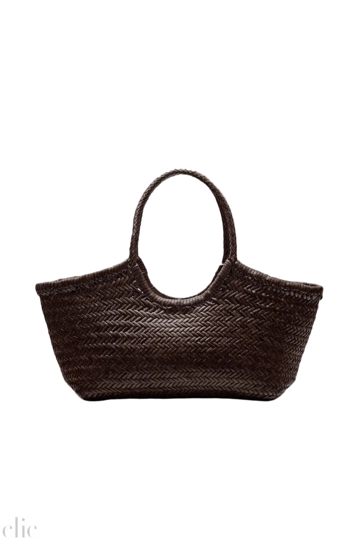 Nantucket Big Basket Bag in Dark Brown, from Dragon Diffusion