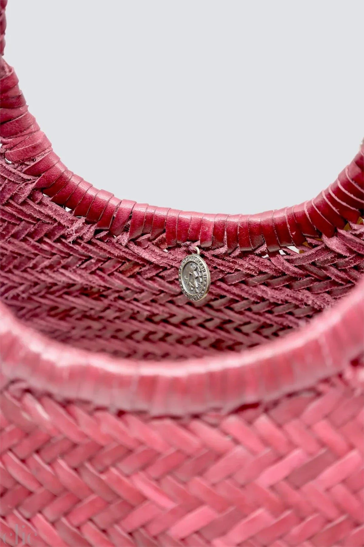 Nantucket Big Basket Bag in Bordo, from Dragon Diffusion