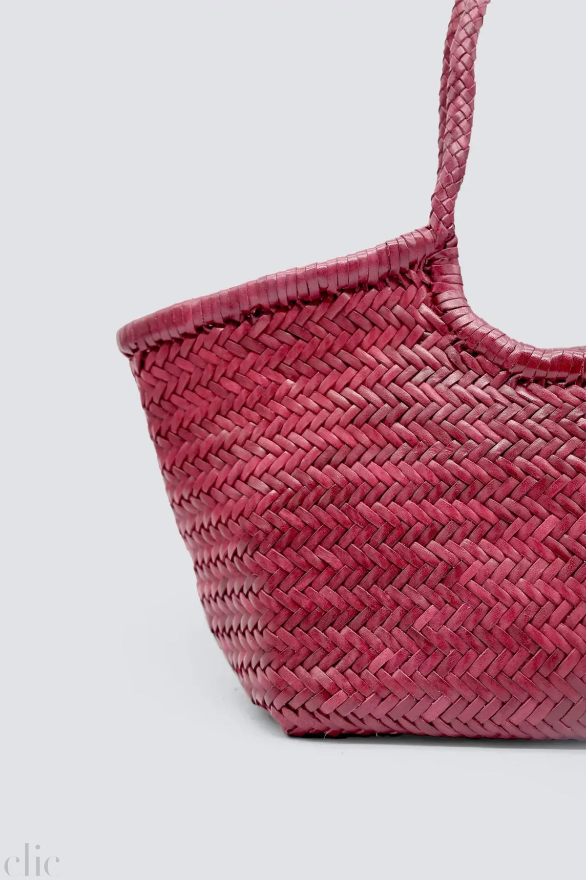 Nantucket Big Basket Bag in Bordo, from Dragon Diffusion