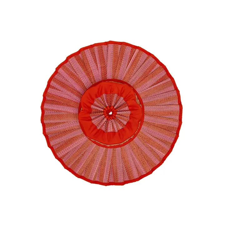 Love Heart Island Capri Hat in Tangerine, from Lorna Murray