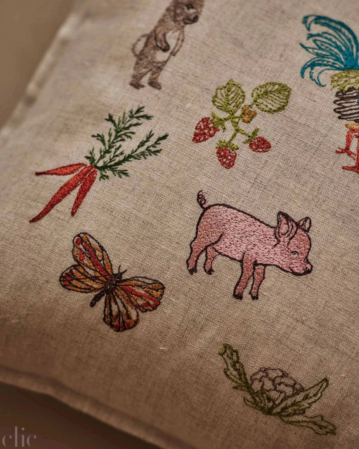 Garden Gathering Pillow, from Coral & Tusk