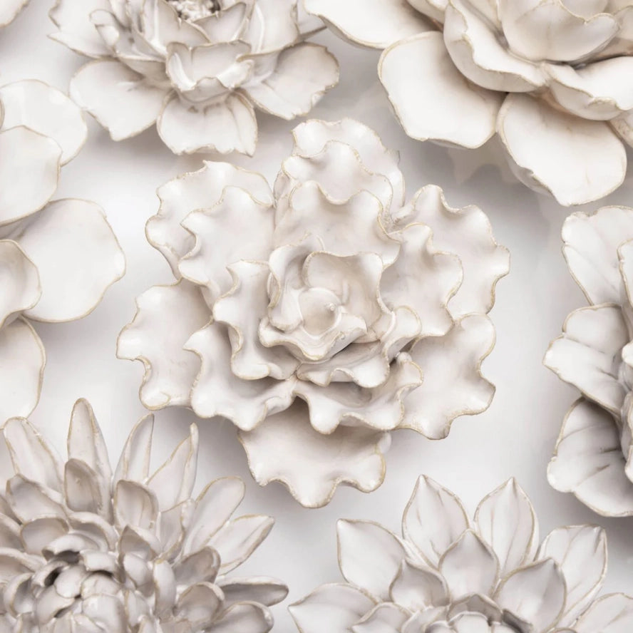 Sea Lettuce Flower in Ivory, from Chive