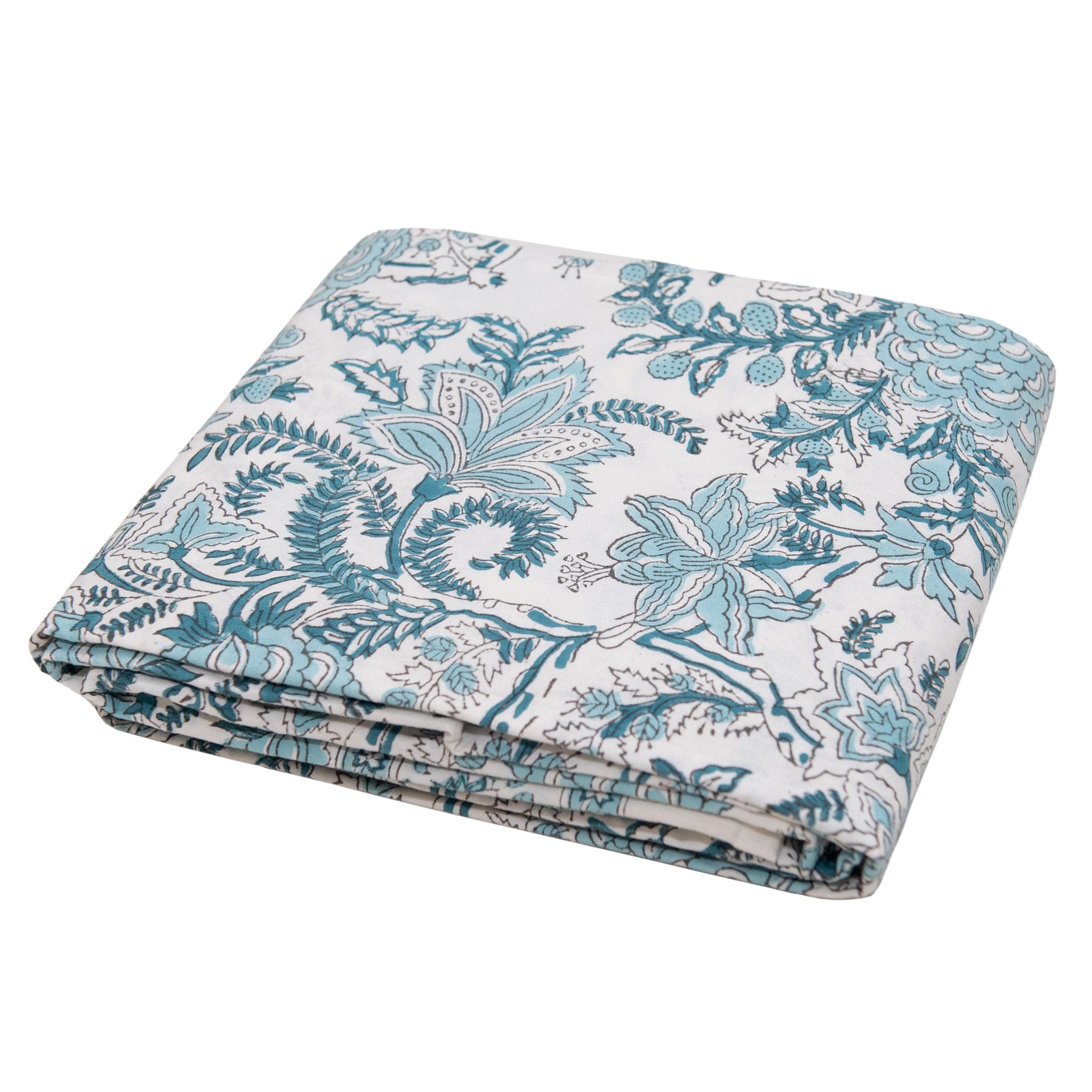 Camila Tablecloth in Blue, from Duggan Society