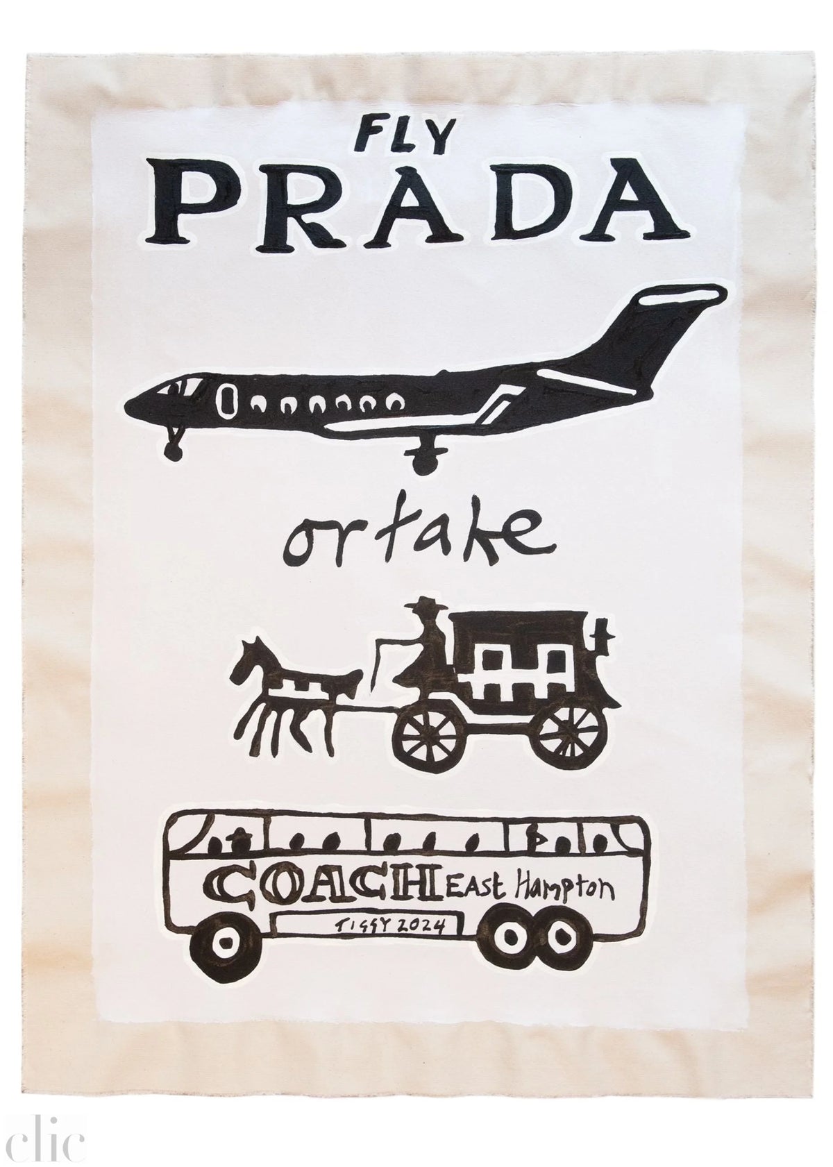 Fly Prada or Take Coach - East Hampton by Tiggy Ticehurst