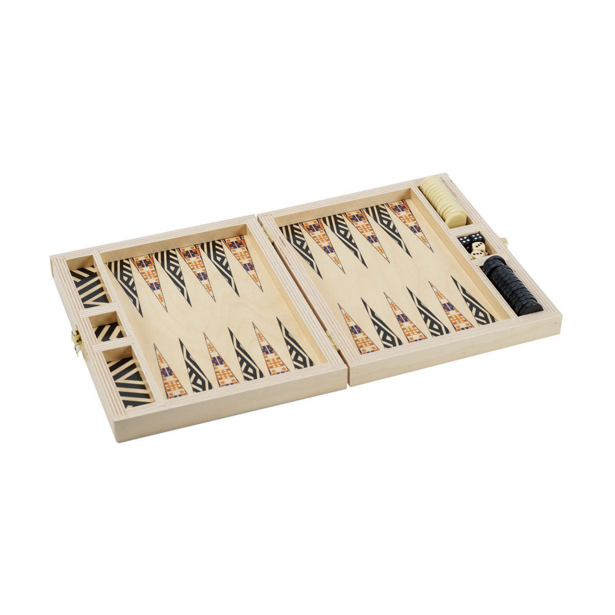 Alexander Olive Travel Backgammon Set, from Wolfum