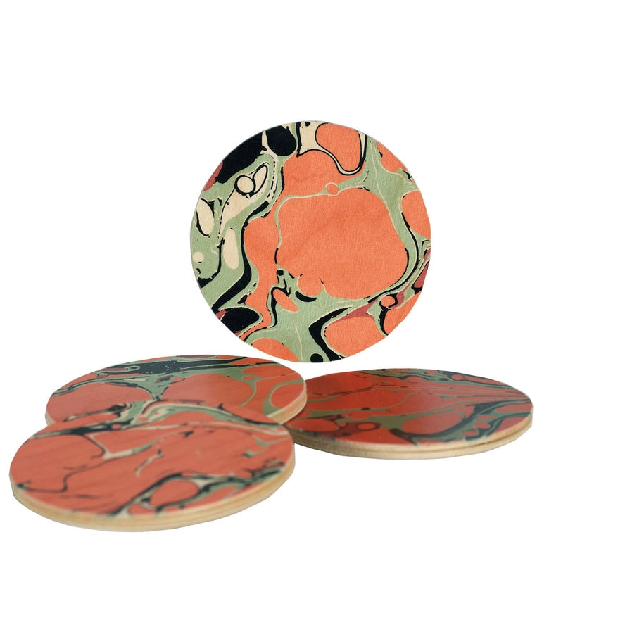 Olio Coaster in Salmon, from Wolfum