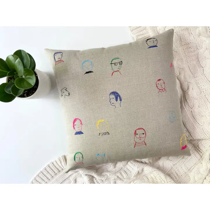 Folks Pillow, from K Studio