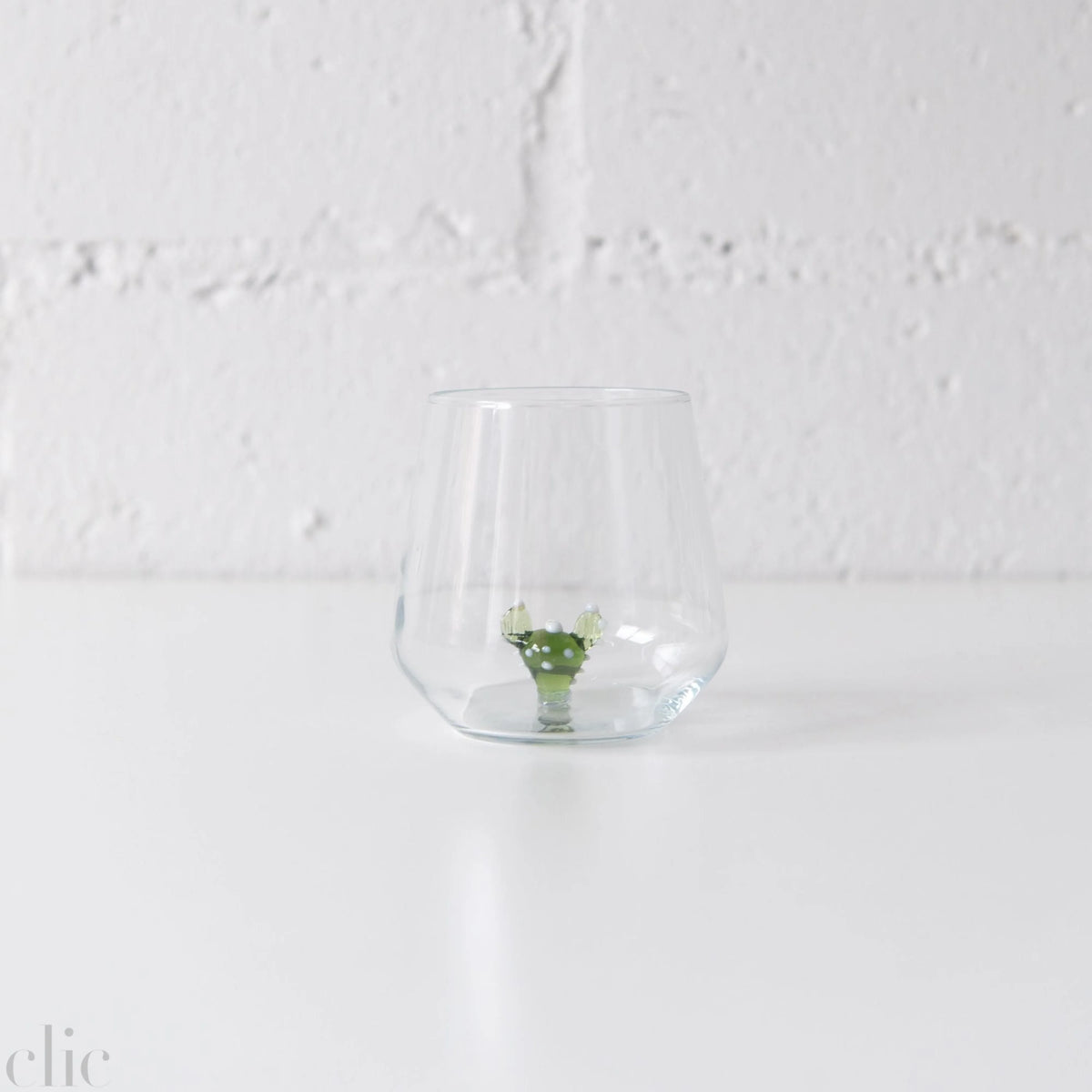 Cactus Drinking Glass