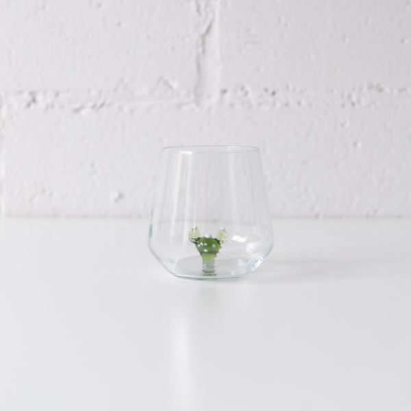 Cactus Drinking Glass