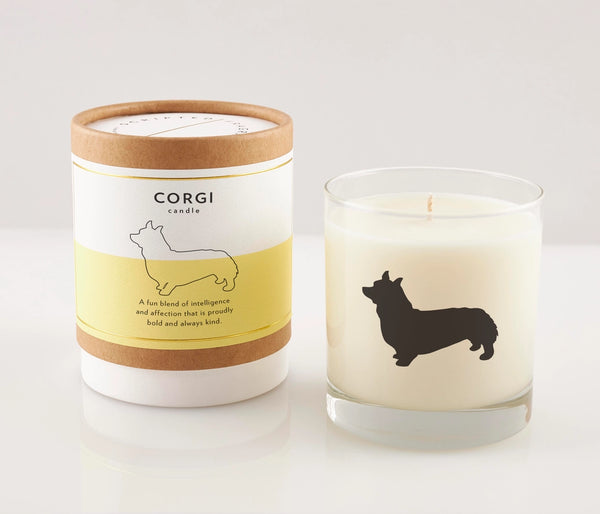 Corgi Dog Breed Soy Candle, from Scripted Fragrance