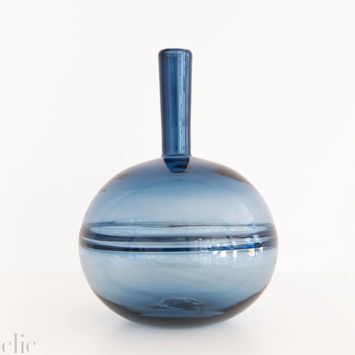 Large Sphere Reflection Bottle in Midnight, from Gary Bodker
