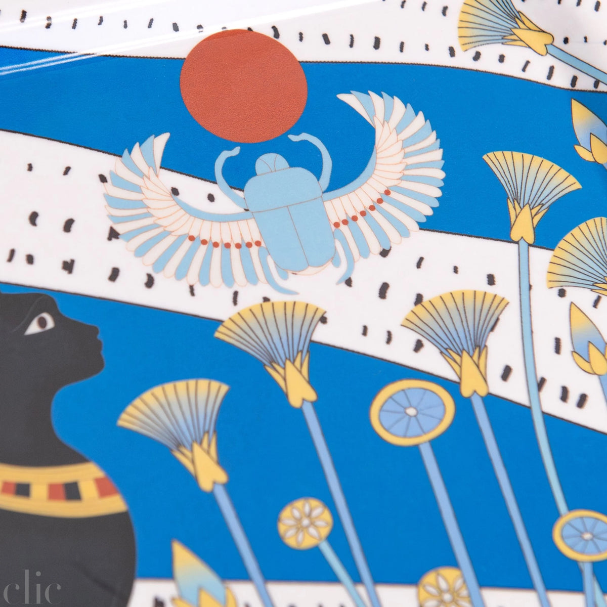 Egyptian sun Cat tray in Blue, from Avenida Home