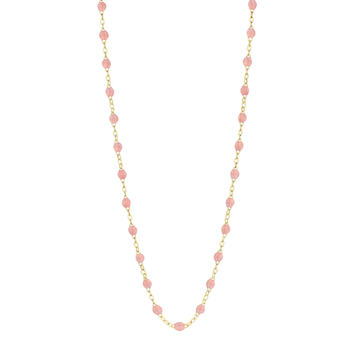 Classic Gigi Blush Necklace, Yellow Gold from Gigi Clozeau