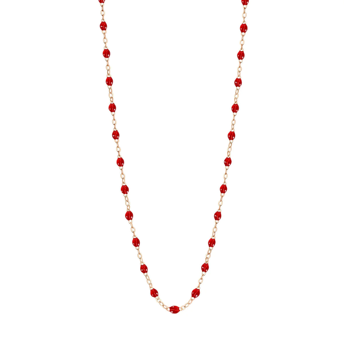 Classic Gigi Ruby necklace, Yellow Gold from Gigi Clozeau