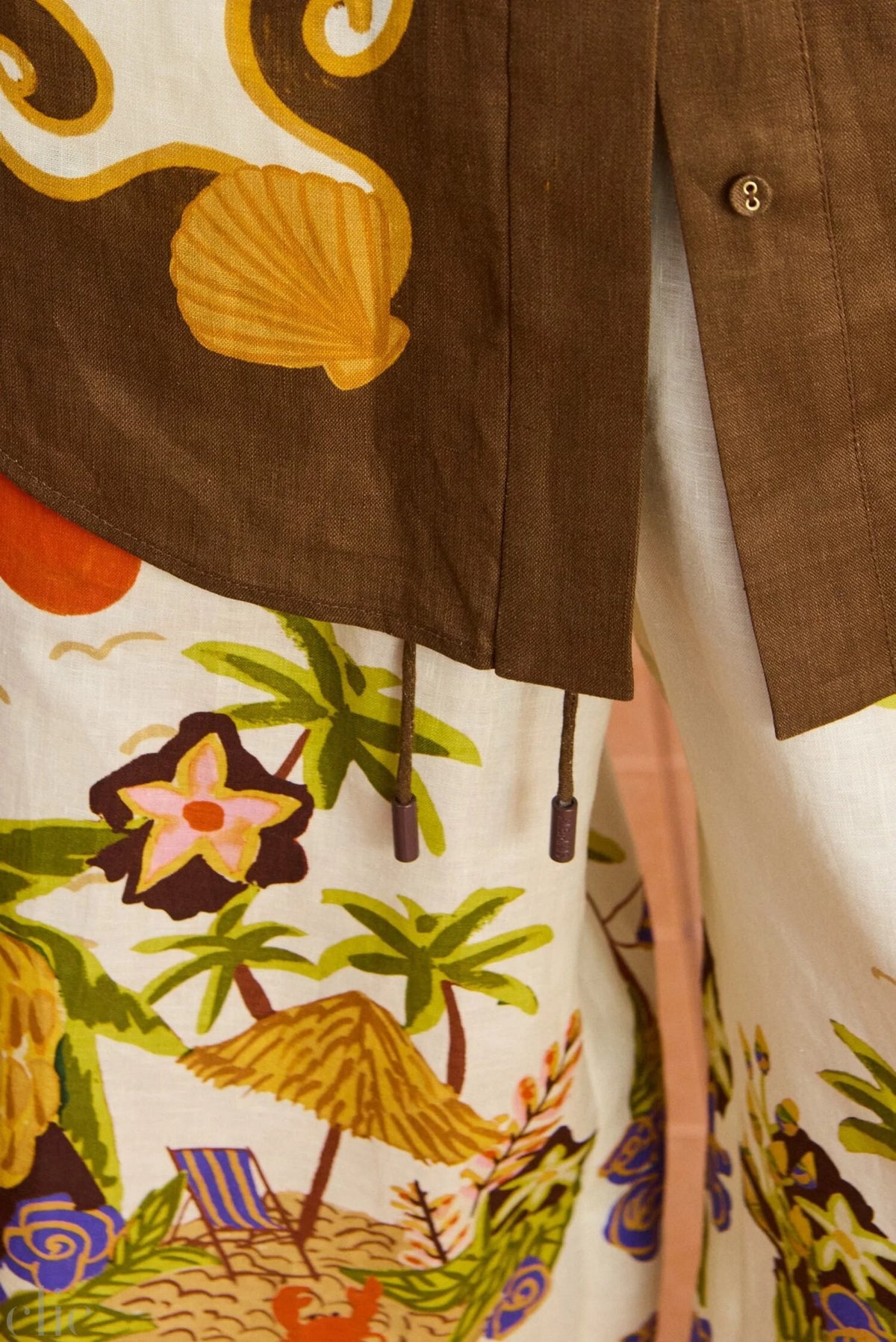 Island Cove Pant in Cream, from Alemais