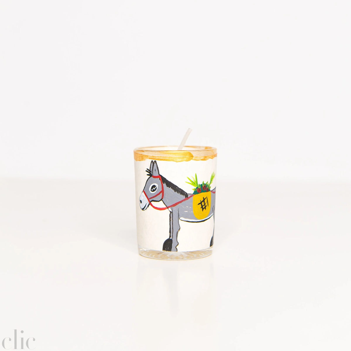 Donkey Votive Candle, from Riversong
