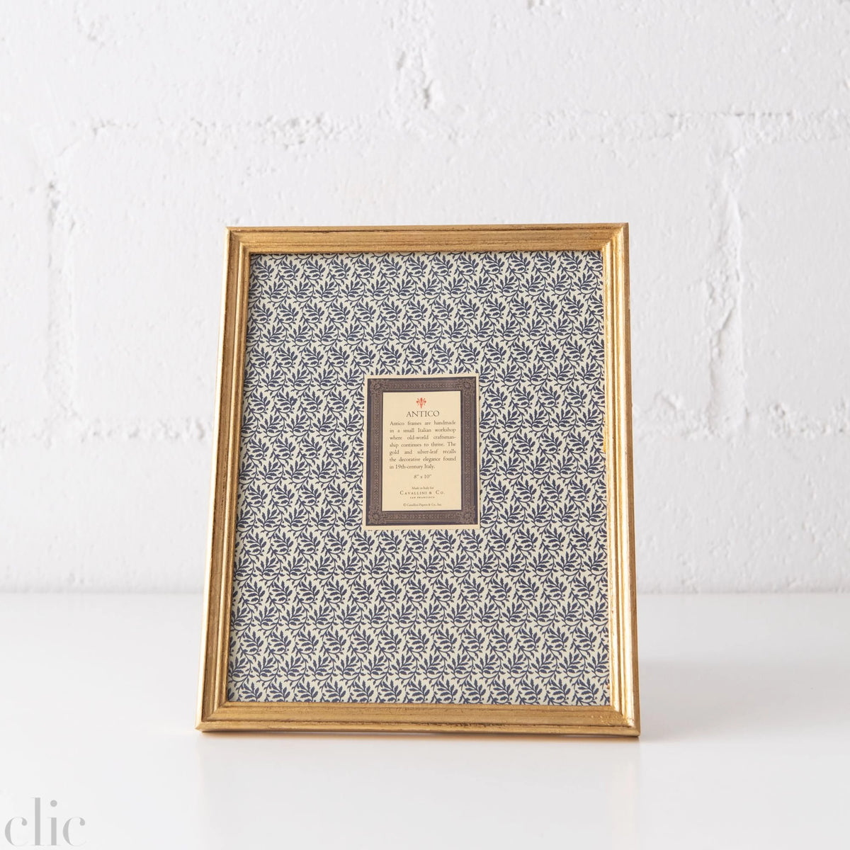 8" x 10" Florentie Frame in Antico Gold